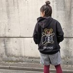 【50%OFF】Bear Friends プルオーバーパーカー〔L〕