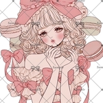 【J183】teatea.オリジナル 人物ステッカー