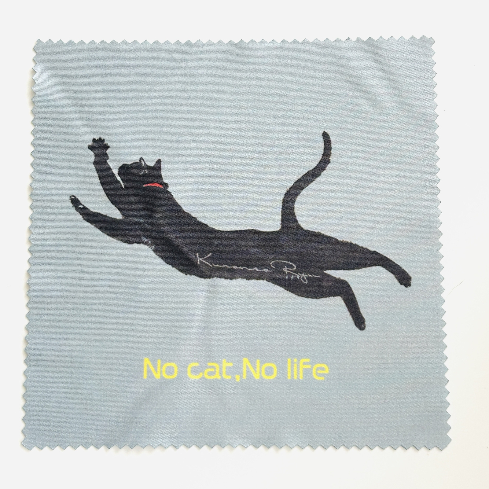 黒猫のアクリル画　龍ノツカイ katuki-158-4.jpg