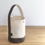 《受注製作》"bucket bag"  kinari × brown