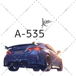 A-535 装飾 ステッカー 素材 コラージュ シール achashop