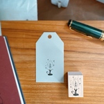 のんららスタンプ　ろうそく