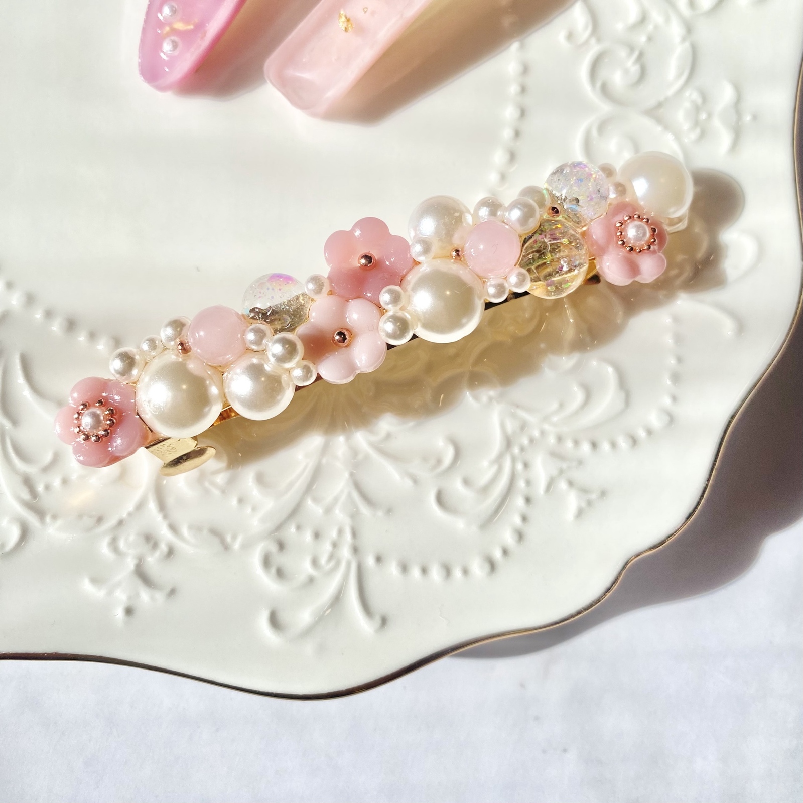 レジンバレッタ - ヘアアクセサリーの人気通販 | minne byGMOペパボ