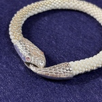 SNAKE bracelet 〜白銀〜