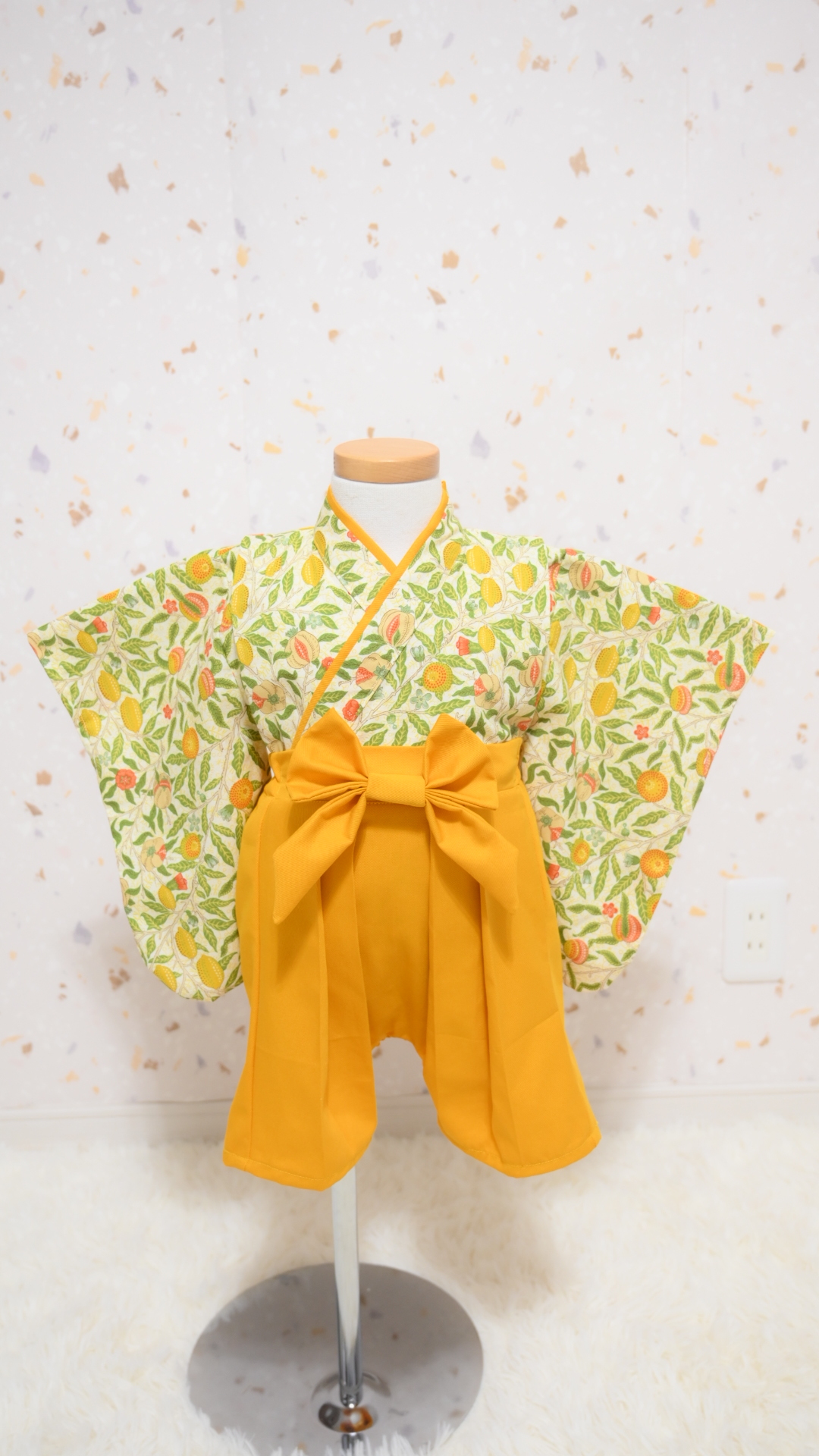 MEGU☻ ベビー袴 オーダー ougi white ベビー袴 ♡ | KOLABO baby コラボベビー