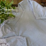 natural*SALE(L)ライトグレー半袖チュニック