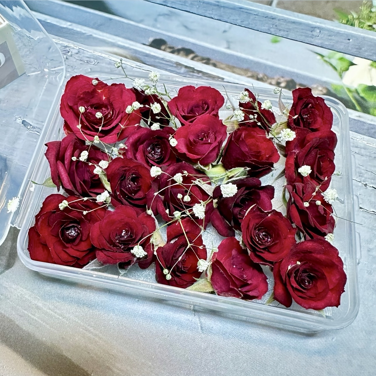 ミニバラドライフラワーBOX