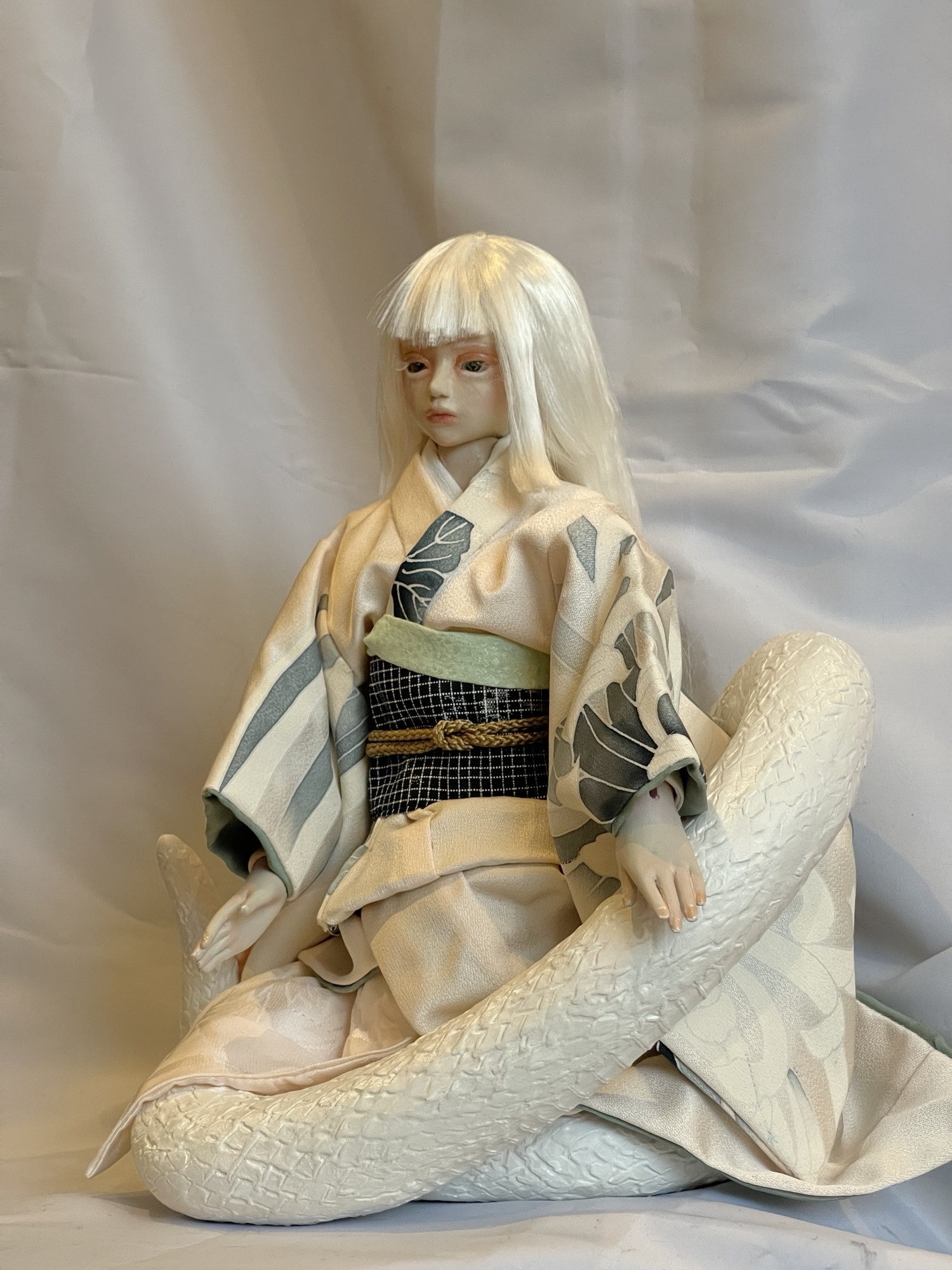 創作球体関節人形・白き巫蛇 - Cabinet of Still Lives ― 異形標本収蔵