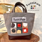 tuttifun＊sikaku to maru no  odekake bag