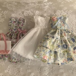 りかちゃんのためのドレスセット　H