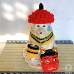 👹北欧しろくま貯金箱👹鬼さんも豆拾い節分雑貨豆まき5点セット