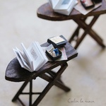 【追加販売】miniature sewing Ironing board　A ～ドールハウス・ミニチュア