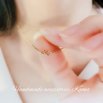ネックレス つけっぱなしOK  ステンレスネックレス インフィニティネックレス　華奢　オフィス　可愛い　シンプルネックレス　 