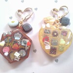 【バレンタイン💝】チョコレートキーホルダー♪