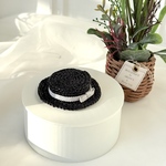 受注制作⇒カンカン帽 BLACK