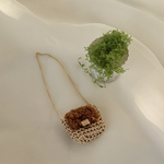 受注制作⇒リカちゃん プードルボア かごショルダー