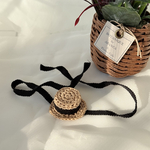 受注制作⇒リカちゃん ラフィア ミニハット