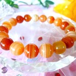 ★一点もの★良縁★絆★新たな出逢い★パートナーシップ★サードオニキス♪　☆１７ｃｍ☆
