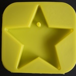 スターオーナメント　シリコンモールド
