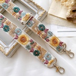 【インド刺繍リボン】ショルダーストラップ　スマホショルダー