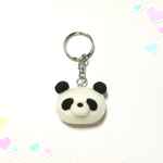 ふんわりパンダのキーホルダー
