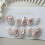 shell sakura  nail