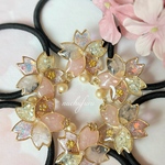 再販×13♡五色桜のぷっくりヘアゴム