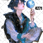 original sticker « no.4271 »     //     人物ステッカー オリジナルステッカー オリジナル人物ステッカー ステッカー cotton melody 