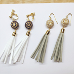 レトロタッセル*耳飾り