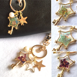 sale!!1200→980<再2>星の鍵★*オルゴナイト キーホルダー