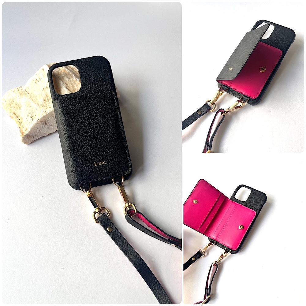 大人気☆ダークシルバーハートに名前が入るスマホケース 受注生産 ダークシルバーハートに名前やロゴが入れられる