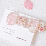 【ヘアクリップ】桜鉱石クリップ