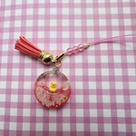 ぴーちゃん工房　ストラップ　（桜🌸）　
