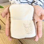 【20%OFF対象商品】愛犬ちゃんと一緒に温活🍞食パン型小豆カイロ
