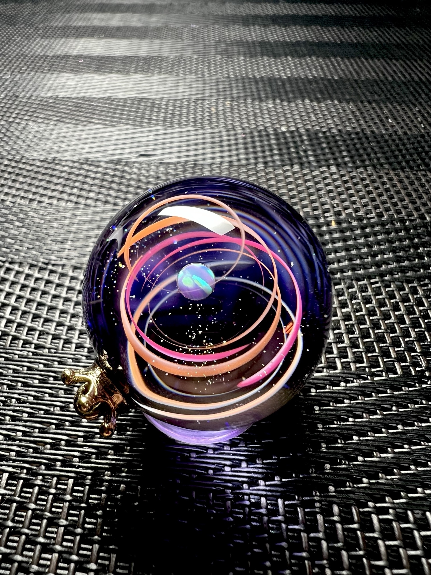 No.986宇宙玉レジン28mm【NEON GALAXY】 - shoudai26 | minne