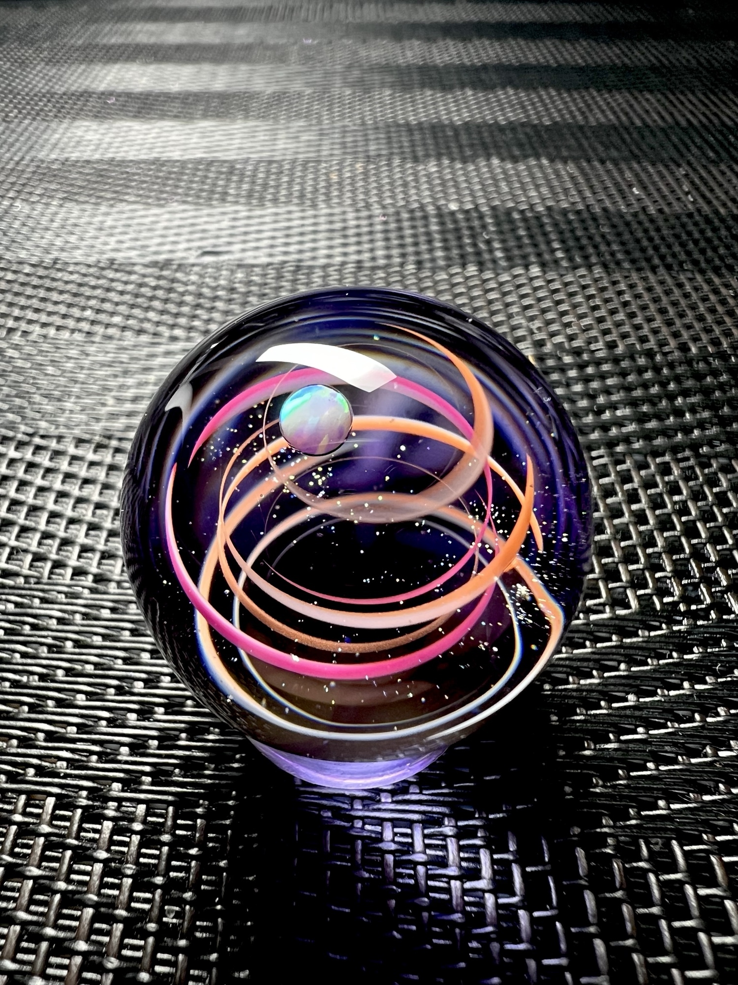 No.986宇宙玉レジン28mm【NEON GALAXY】 - shoudai26 | minne