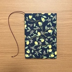 《 四六判》ブックカバー  ハンドメイド  レモン