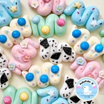 【10個】再入荷！！　デコパーツ　デコクリーム　スイーツ　ホイップ　チョコ　かわいい