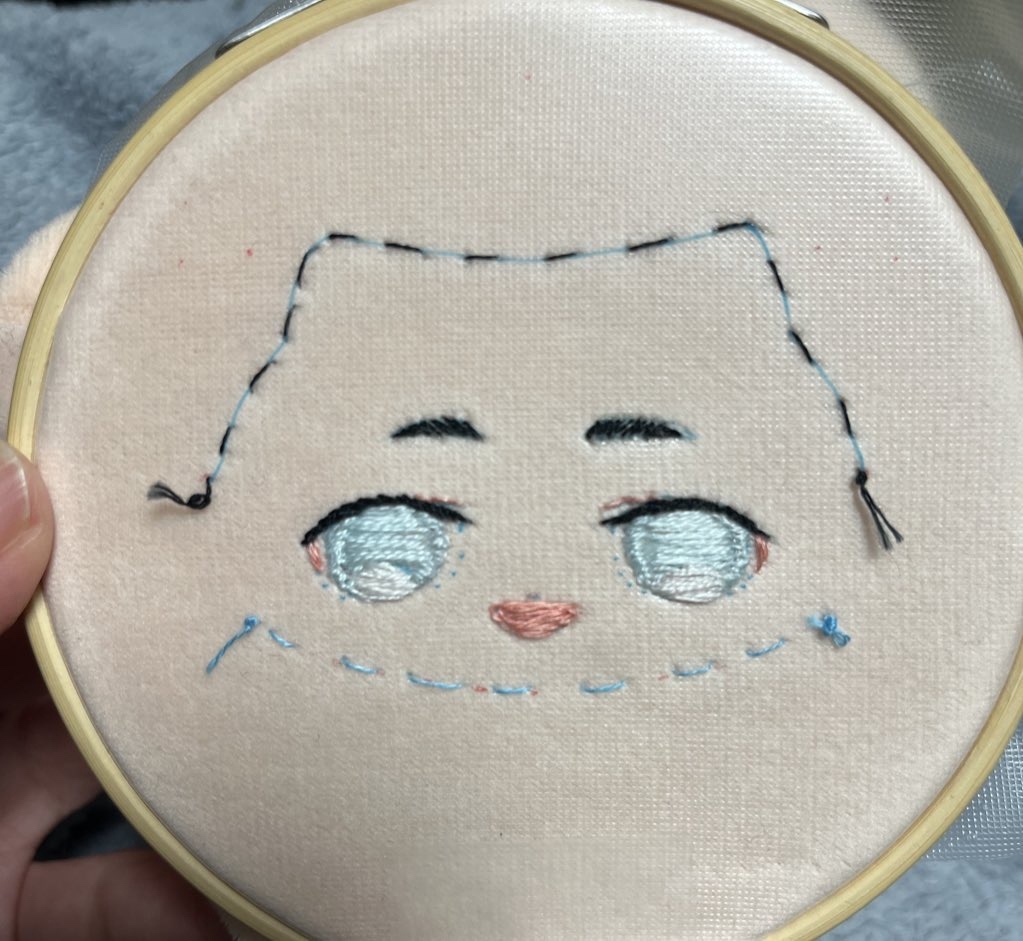 オーダーメイド 【推しぬい お顔刺繍】承ります - 宮坂雑貨