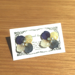 紫陽花ピアス