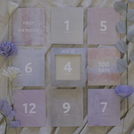 【送料無料】フレームマンスリーカード/カラーA［スクエア/ライトグレー］