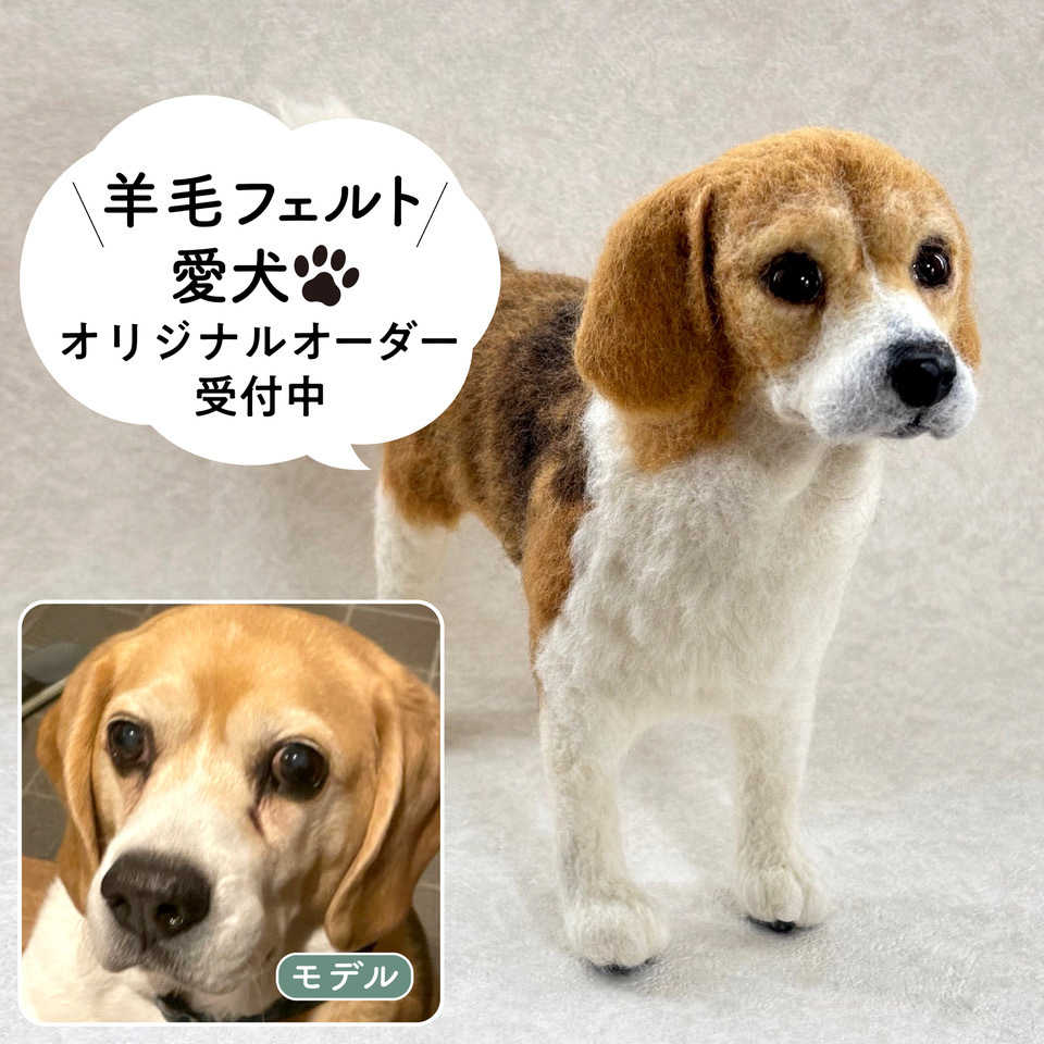 羊毛フェルト[オーダーメイド]うちの子オーダー✴︎犬✴︎プードル