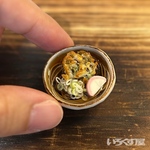 受注製作【大あったかかき揚げそば】（観賞用）