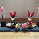 【sarisari様のご依頼品】　ウサギさんのお雛様