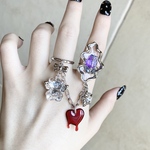 〜小さな花壇 "ANGELくま & metal🧸⛓️♥️"〜ダブルリング