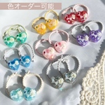 【色オーダー可】カラフルパレットseries『キッズヘアゴムHeart』