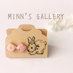 《新作》cute♡お花ピアス