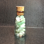 「聖なる護符」ビルマ翡翠 天然石 ミニボトル 浄化/雑貨/小物/ドール 