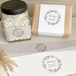 えらべるラッピング帯び フラワーリース