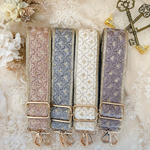 インド刺繍リボン　ショルダーストラップ